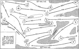 course map May 1930
